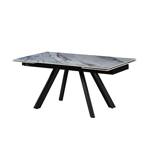 Powder Coating Dining Table With 6Pcs Pu Leather Dining Chair – Sumo Deals Powder Coating Dining Table With 6Pcs Pu Leather Dining Chair Product Image