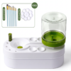 Green Automatic Water-Colour Paintbrush Cleaner Set - Green 2-in-1 Station with Self-Cleaning Water product image
